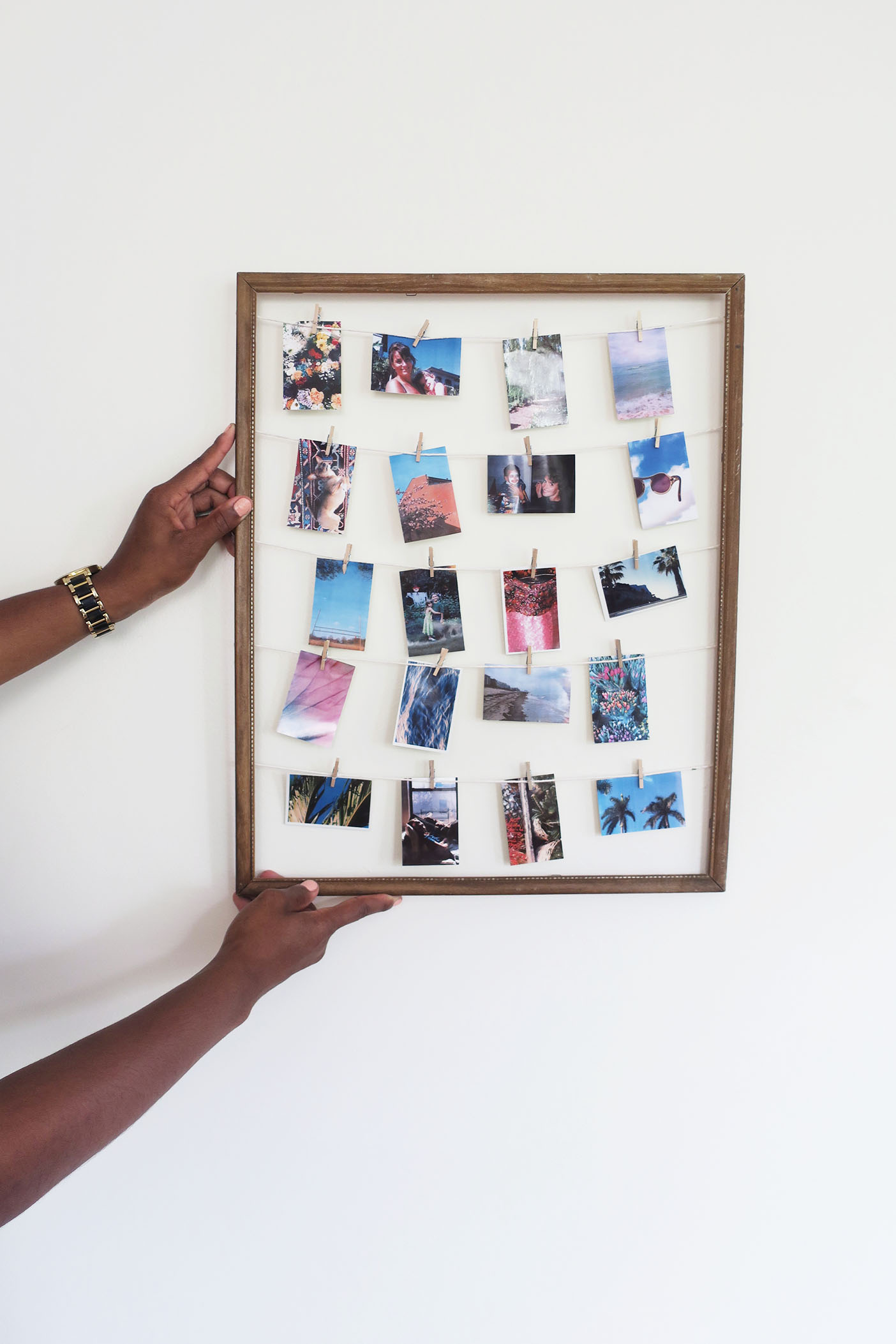  DIY  Polaroid  Photo Frames 